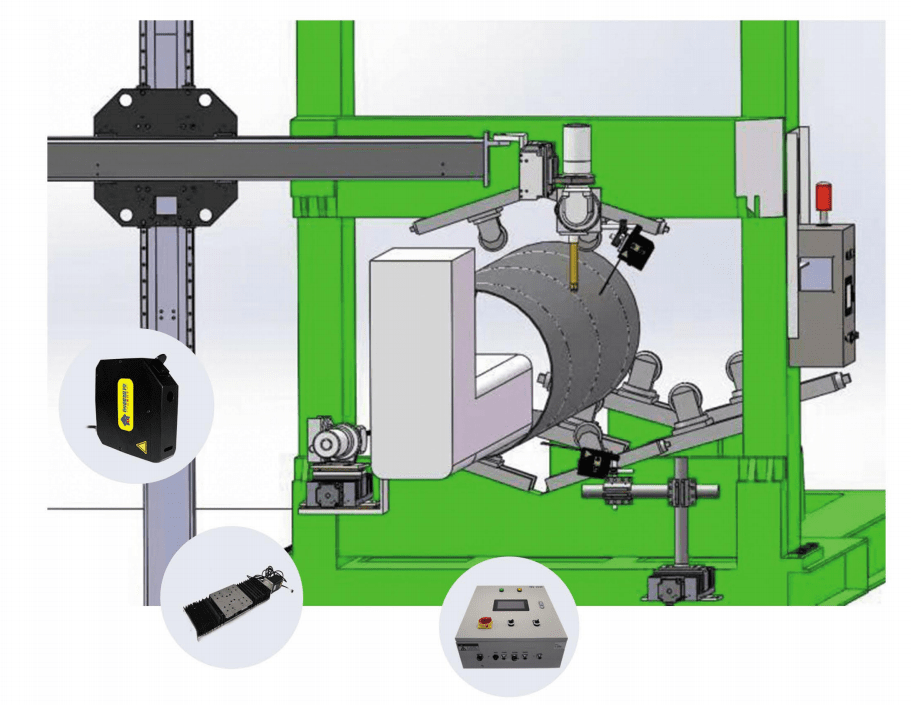 螺旋管焊縫自動跟蹤系統(tǒng)