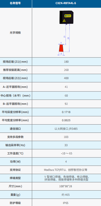 機(jī)器人焊縫跟蹤A4L系統(tǒng)